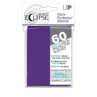 Ultra Pro Standard Card Sleeves Pro-Matte Eclipse Royal Purple Small (60ct) Standard Size Card Sleeves
